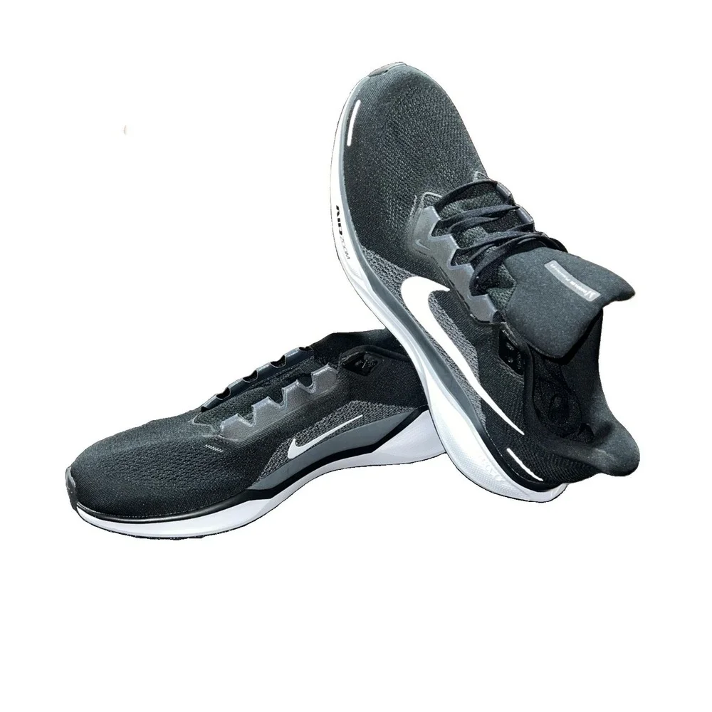 26N30/ Nike Men's Pegasus 41 Black/White Road Running Shoe 2024 NEW Size 15